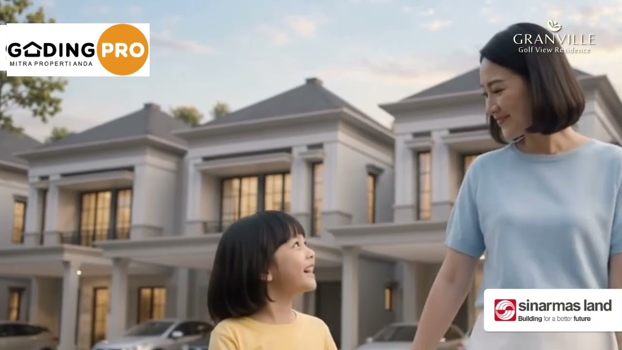 New House with Golf Course View in Rancamaya Golf Estate Bogor
