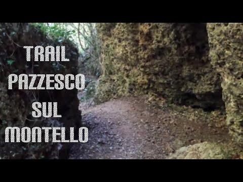 ho percorso un Trail bellissimo sul Montello e nel finale un canyon pazzesco !
