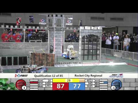 Rocket City Regional 2016 - Qualification Match 12