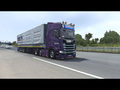 Euro Truck Simulator 2 | ETS2 1.47 | Scania S Next Generation | Toulouse (F) to Bourg en Bresse (F)