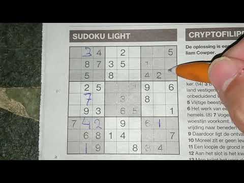 Stunning Light Sudoku puzzle (with a PDF file) 06-28-2019 part 1 of 2