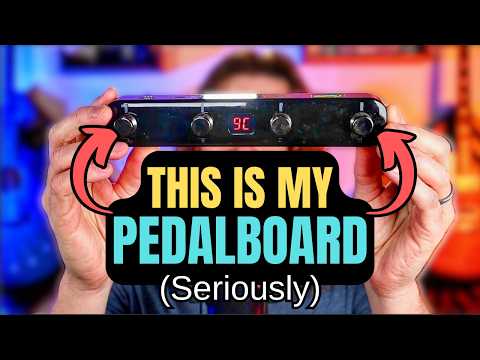 My ULTRA COMPACT Live Guitar Rig - GTRS M810 + Tiny Pedalboard