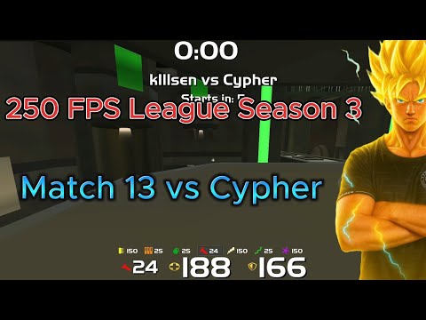250 FPS League - Match 13 vs Cypher | Quake Live