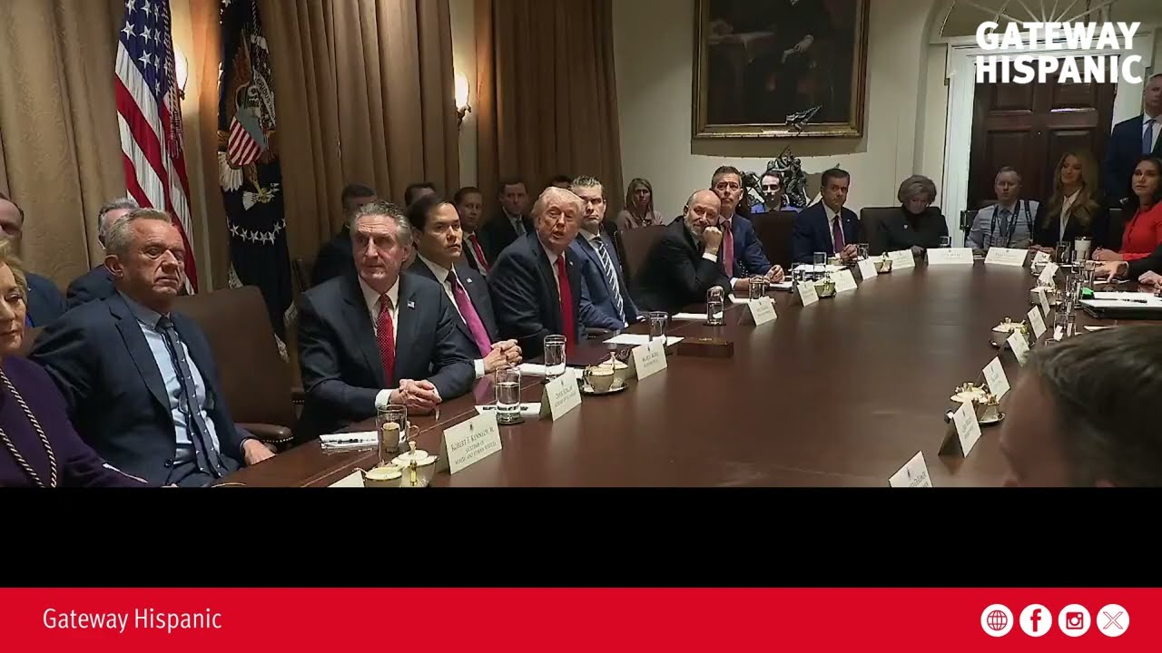 President Trump: "Is anyone unhappy with Elon?"