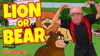 Lion Bear Hunt ♫ Animal Action Song ♫ Brain Breaks ♫ Kids Songs by The Learning Station ♫ Feat. Don