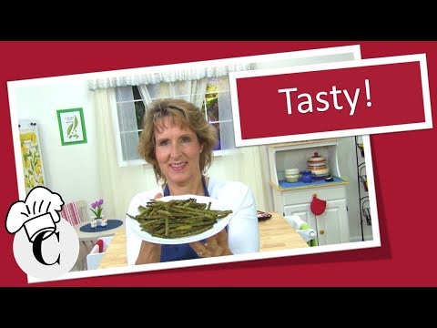 Roasted Parmesan Green Beans! An Easy, Healthy Green Bean Recipe!