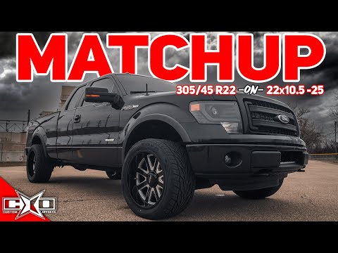 22x10.5 BMF Hustles' wrapped in Toyo Proxes ST III's
