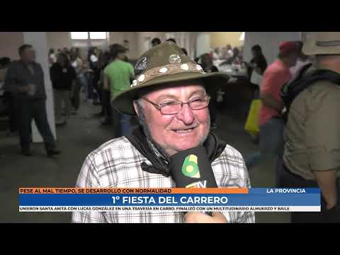 Primera edición de la Fiesta del Carrero, que unió Santa Anita con Lucas González