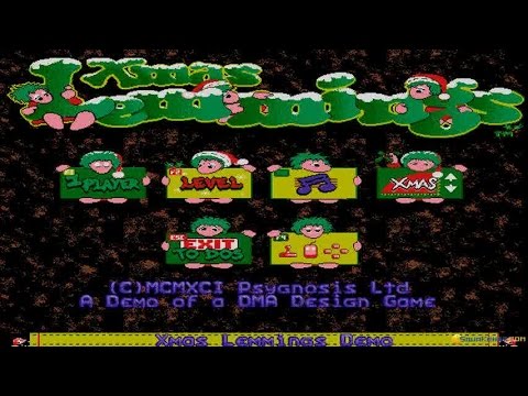 Xmas Lemmings 1991 PC