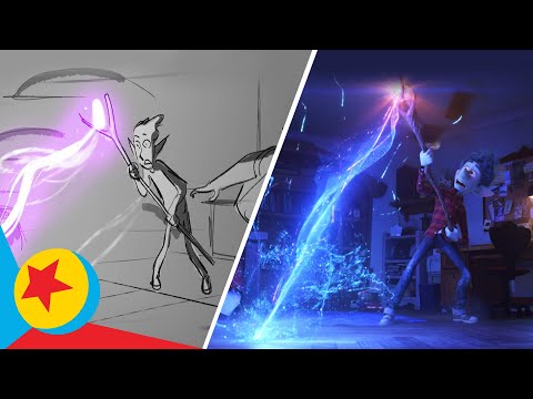 Ian and Barley Bring Their Dad Back To Life...Kind Of | Pixar Side-By-Side