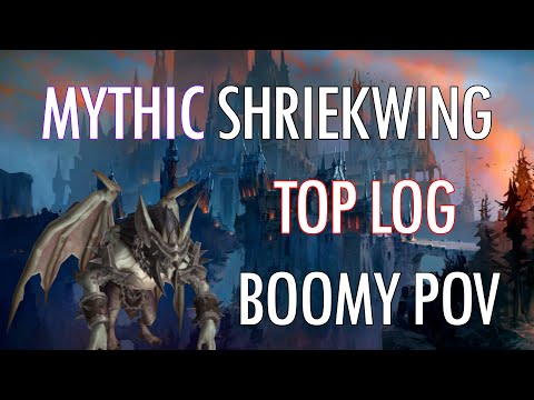 Shriekwing Kill | Balance Druid PoV | Mythic Castle Nathria