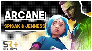 Jason Spisak & Mia Sinclair Jenness Interview: Arcane League of Legends video