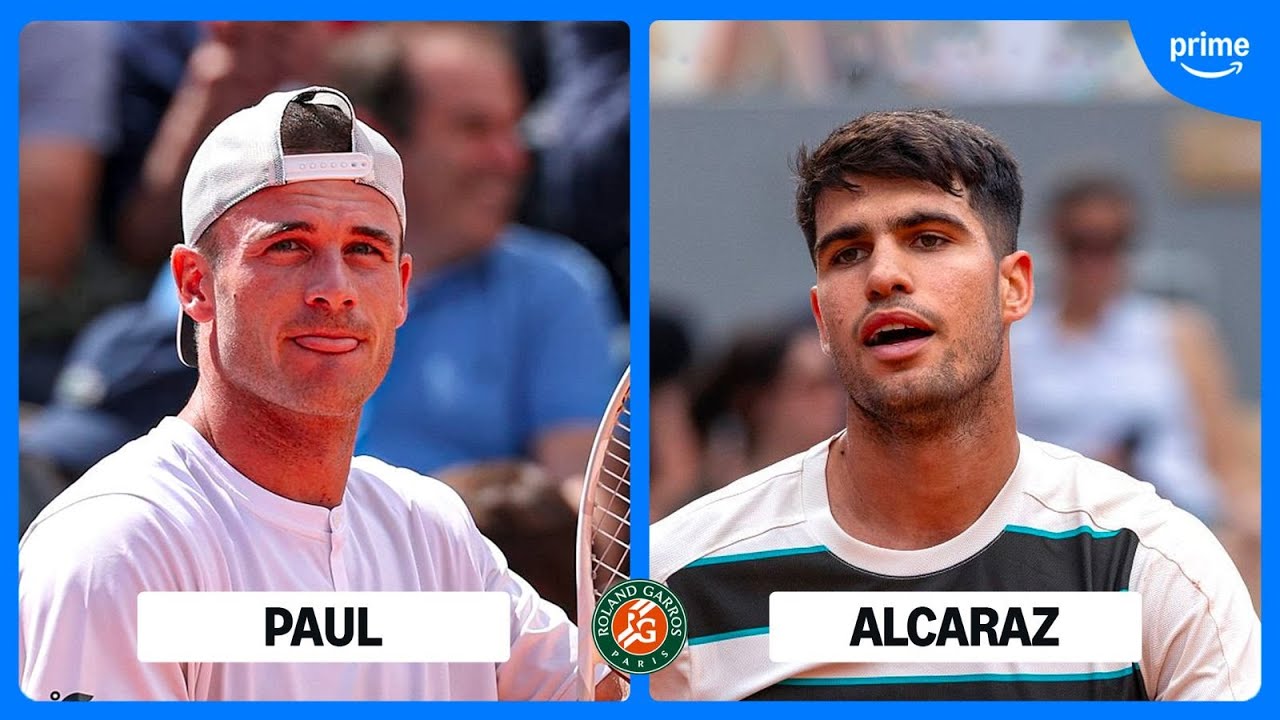 Résumé 🇺🇸 Tommy Paul - Carlos Alcaraz 🇪🇸