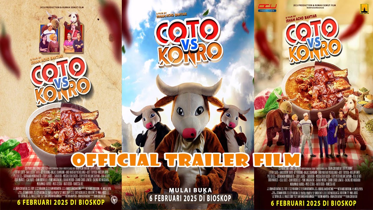 OFFICIAL TRAILER FILM COTO VS KONRO Mulai 6 Februari 2025 di Bioskop