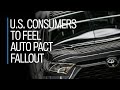 U.S. Consumers to Feel Auto Pact Fallout