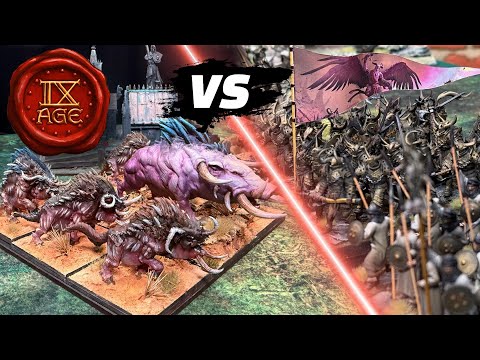 The 9th Age / T9A - Raport Bitewny / Battle Report