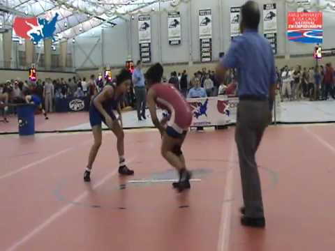 University Freestyle Women 59kg: Luzette Villegas vs. Sarah Zamora