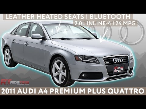 2011 Audi A4 2.0T Premium Plus quattro | WorldWide Delivery| ridetime.ca