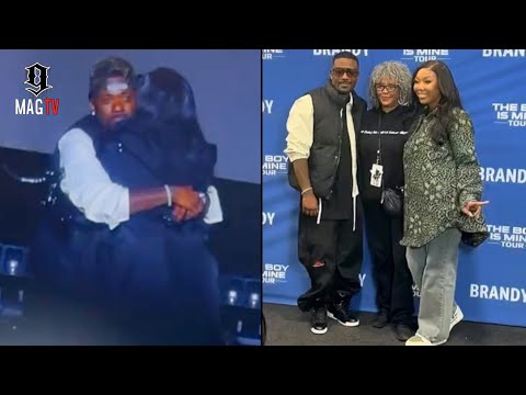 Ray J Reunites With Sister Brandy At Her Concert With Monica In Atlanta! 🙏🏾