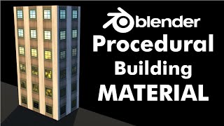 Procedural building material- Blender tutorial