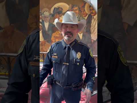 Happy anniversary message from Bexar County Sheriff Javier Salazar!