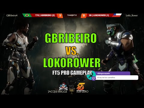 GBRIBEIRO VS LOKOROWER FT5 - JACQUI VS FUJIN, SUB ZERO - SNOWBLAZE VS TOPSIETEGAMES MK11 ULTIMATE
