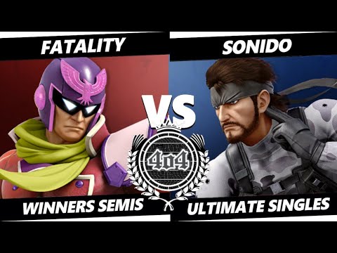 4o4 Smash Monthly 22 - FURIA| Fatality (Capt. Falcon) vs Sonido (Sonic, Snake) - Winners Semi-Final
