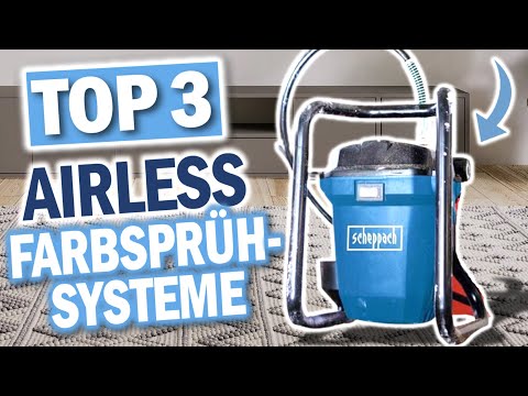 AIRLESS FARBSPRÜHSYSTEM: Die 3 Besten Modelle 2026!