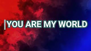 YOU ARE MY WORLD (Lyrics) - Hillsong