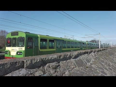 8300 Class Dart Train number 8316 - Blackrock, Dublin