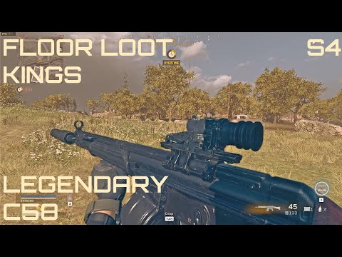 Floor Loot Kings - Legendary C58 - Best Warzone Season 4 Cold War Ground Loot Weapons