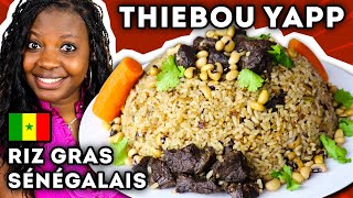 THIEBOU YAPP NIÉBÉ 🇸🇳 Riz Gras Sénégalais à la Viande et aux Niébés