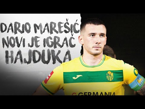 DARIO MAREŠIĆ NOVI JE IGRAČ HAJDUKA!