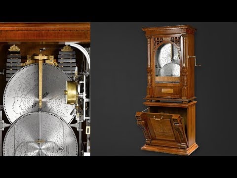 Polyphon Autochange Disk Music Box from M.S. Rau Antiques