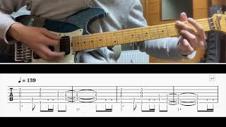 [TAB譜] Devil in Her Heart/Gary Moore Guitar riff [ギター]