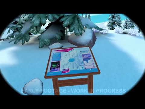 First Teaser for SNOW SCOUT, a VR adventure on skis thumbnail