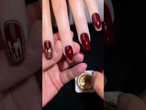 Bridal nail extension advance nail art