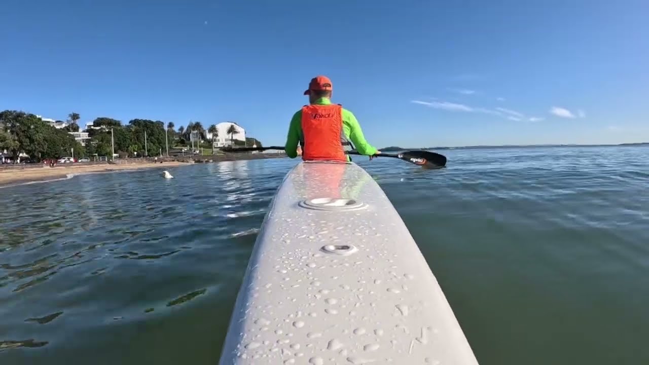 Paddling around St Heliers - Epic V10L surfski