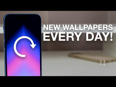 How to automatically switch your iPhone wallpaper daily!
