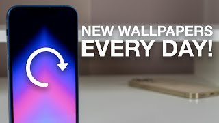 How to automatically switch your iPhone wallpaper daily!