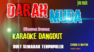 Download lagu karaoke dangdut -Darah muda - Rhoma irama (cover nada wanita) mp3
