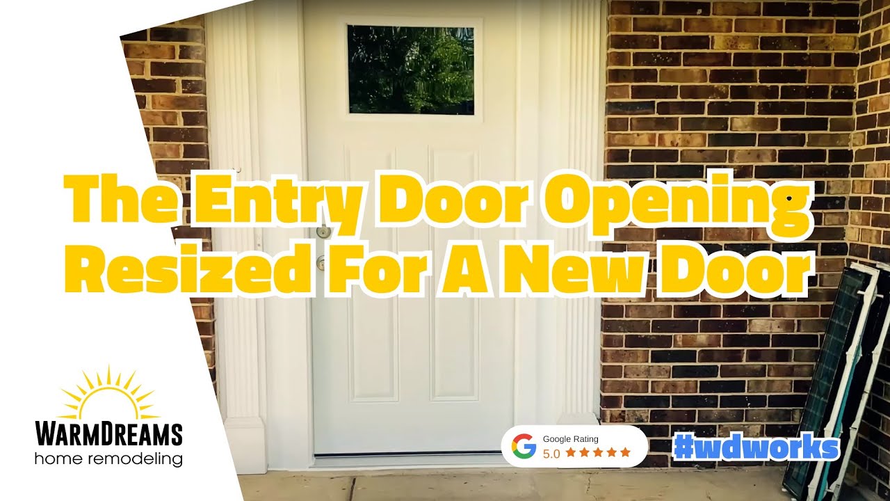 Professional Entry Door Installation by WarmDreams: Style, Security, and Precision