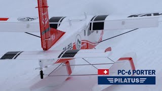 KAVAN Pilatus PC-6 Porter 1500mm ARF - modrá,