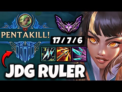 Zeri vs Kaisa ADC [ JDG Ruler ] Patch 14.7 Korea Master ✅