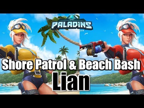 Paladins: Shore Patrol Lian & Beach Bash Lian
