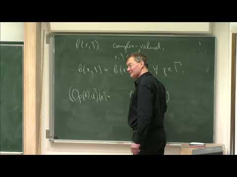 Prof. Alexander Sobolev | Periodic operators: the method of gauge transform I