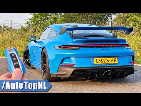 Thumbnail for PORSCHE 911 992 GT3 REVIEW on AUTOBAHN [NO SPEED LIMIT] by AutoTopNL by Porsche 911 GT3