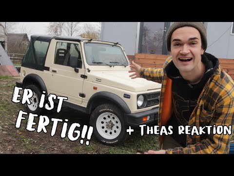 Video Thumbnail: Lackierung für den Samurai + Thea's Reaktion | Suzuki Samurai Restauration Teil 3