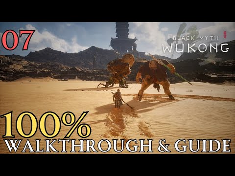 Black Myth Wukong 100% part 7 : Chapter 2 Secret Kingdom of Sahali & Loong Dragons Walkthrough