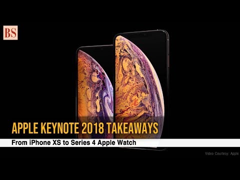 Apple Keynote 2018 takeaways: From iPhone XS to Series 4 Apple Watch